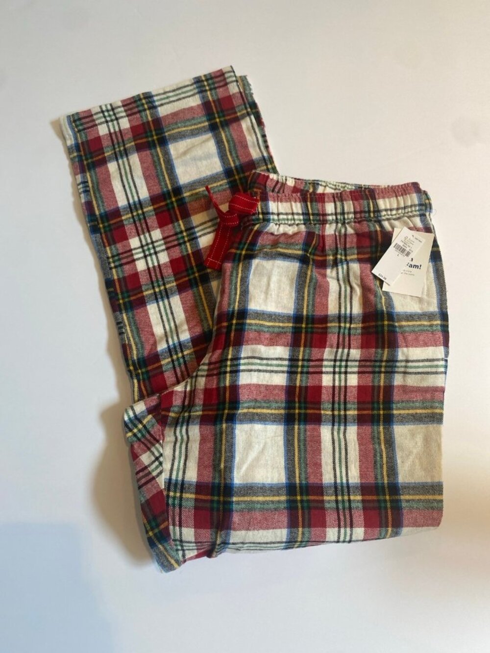 NWT Old Navy Christmas Winter 100% Cotton Flannel Pants Size Large (12-14)